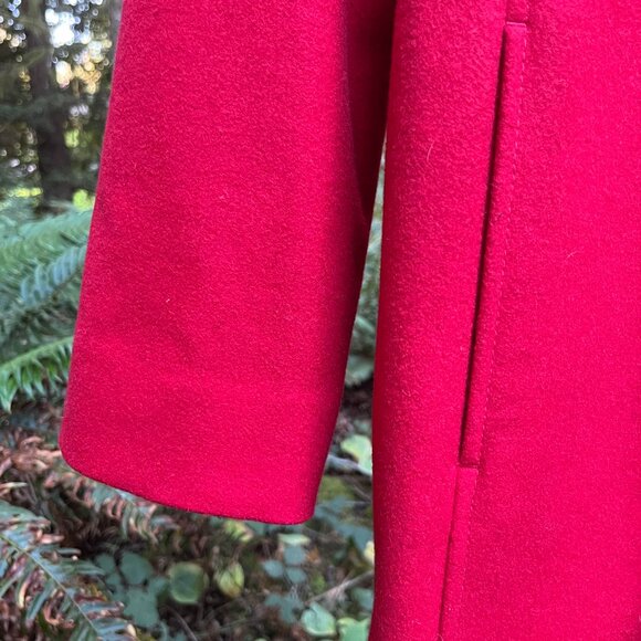 Pendleton Wool Wrap Coat - Women's Large - Red - Picture 6 of 6